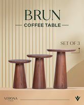 Brun Sidetable